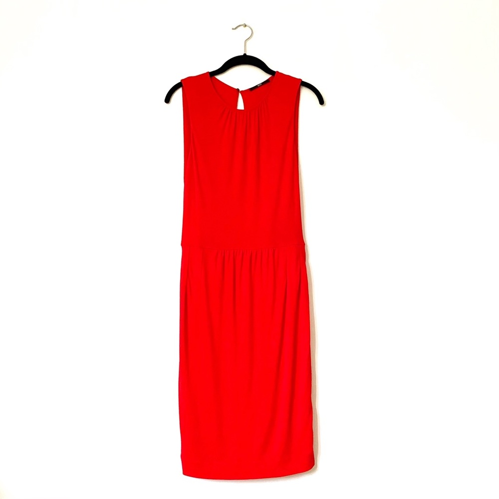 HUGO BOSS RED DRESS
